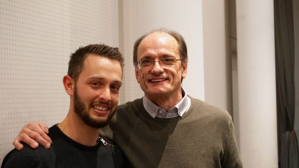 Giovanni Beltraminelli con Max Negrini